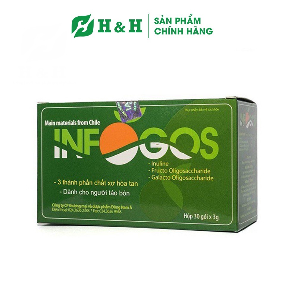 Chất xơ Infogos  – Hỗ trợ điều trị táo bón, điều hòa tiêu hóa