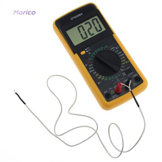 ✿MA✿Digital Multimeter Volt Amp Ohm AC/DC Temperature Hertz Tester