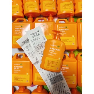Kem Chống Nắng Woolworth Suncreen SPF50+ Everyday Lotion 1 Litre