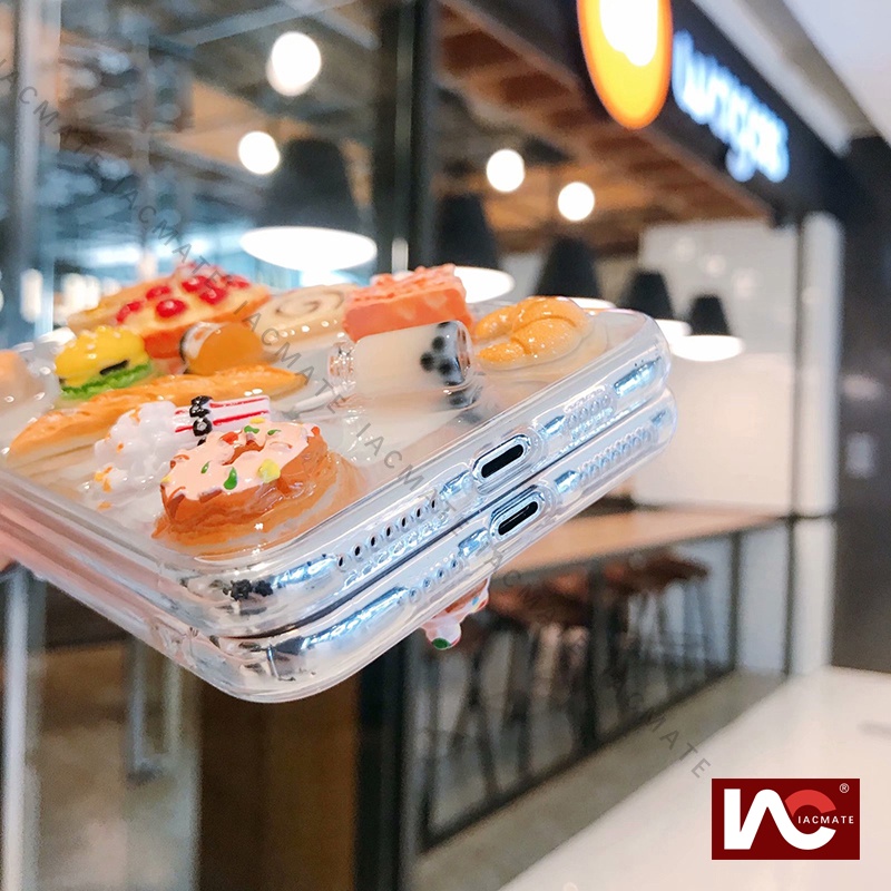 Ốp Điện Thoại Chống Sốc Hình Bánh pizza 3d Cho iphone 15pro max 14 promax 14 plus 12 13 pro max 11 xr x max