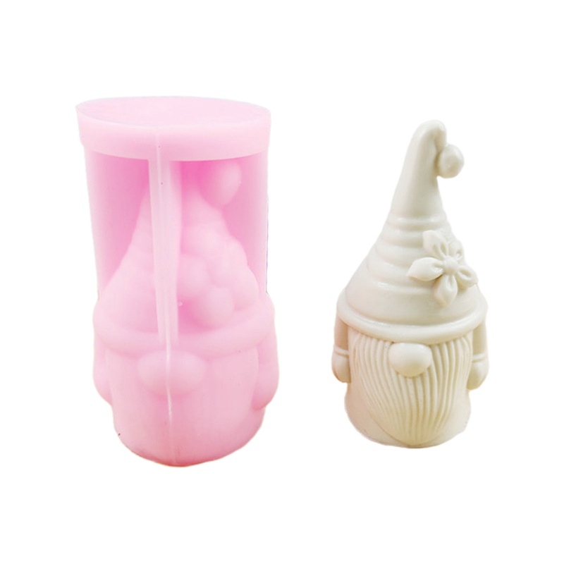 Khuôn Silicone Làm Đất Sét Tạo Hình Ông Già Noel