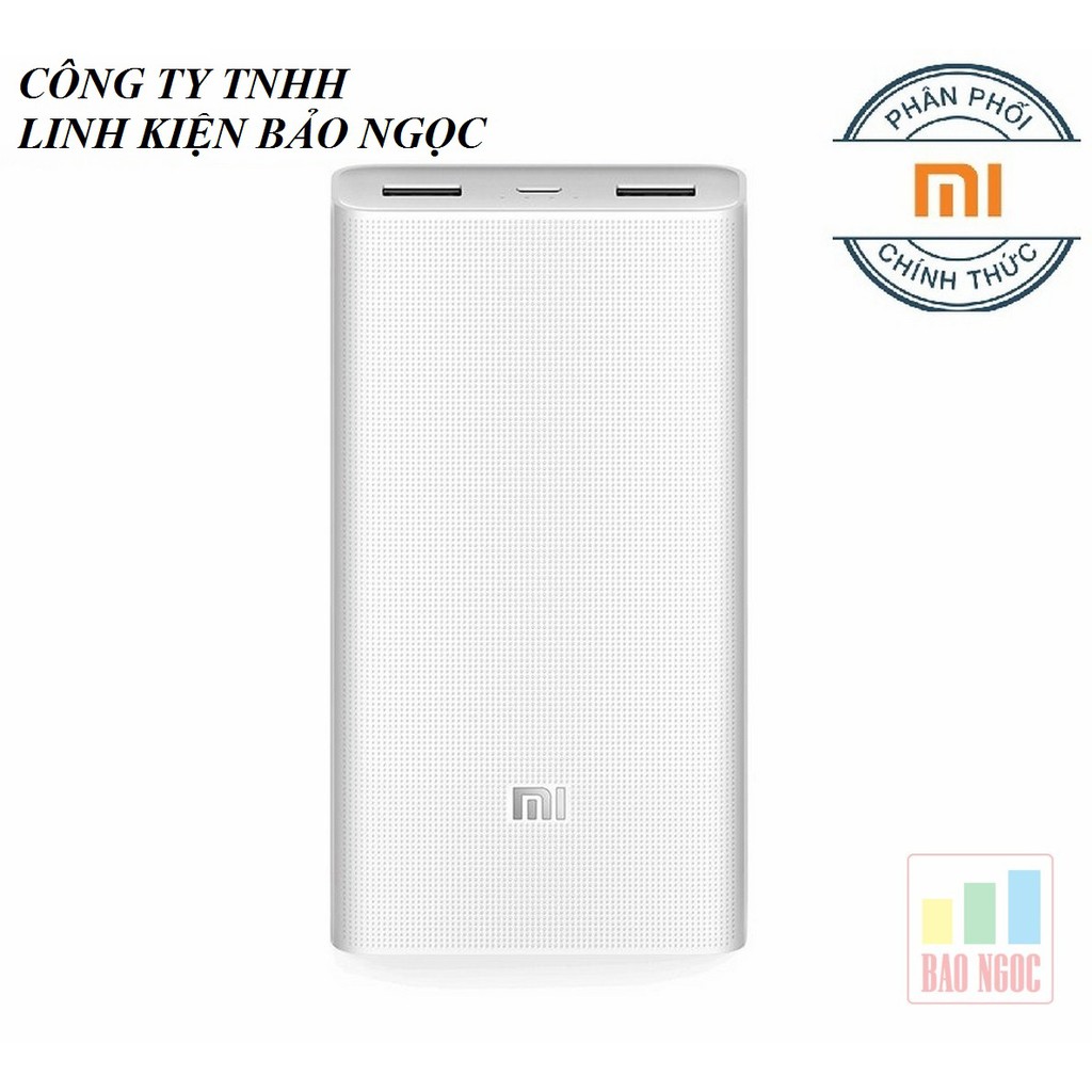 Pin dự phòng Xiaomi 20000 mah gen 2C ( CHÍNH HÃNG DGW )