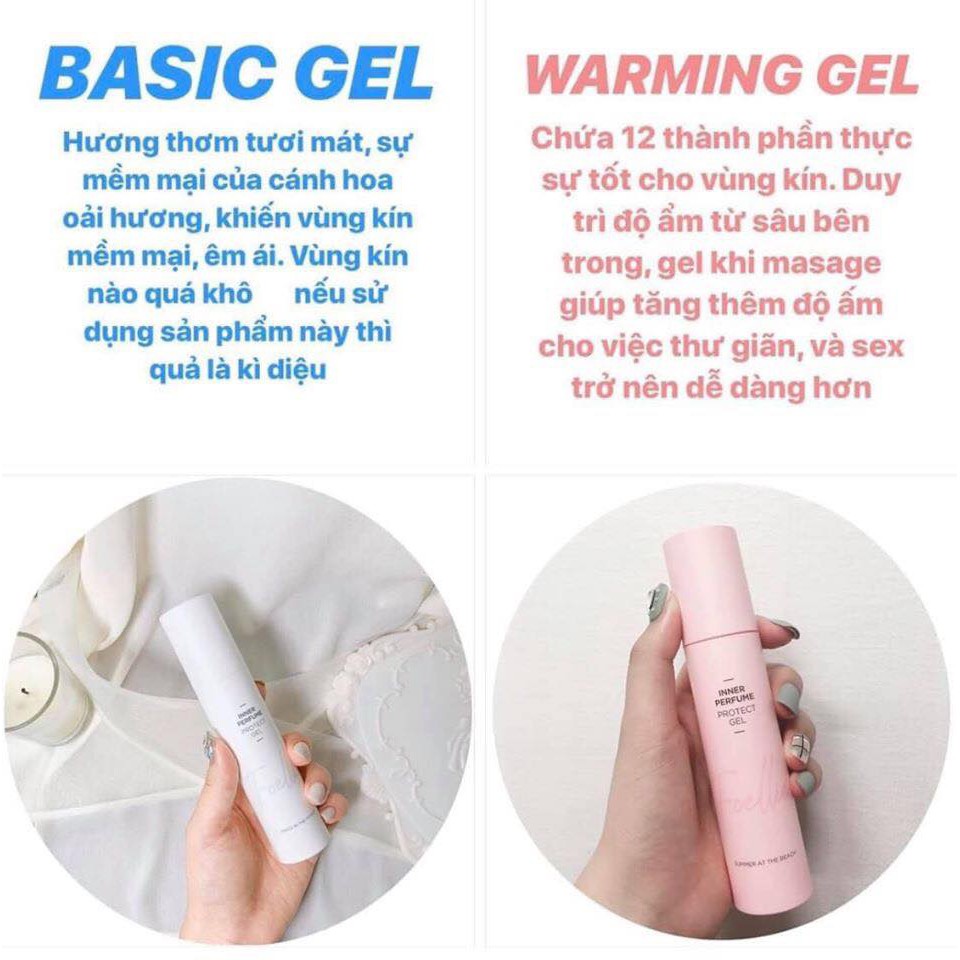 Gel Bảo Vệ Và Làm Sạch Vùng Kín Foellie Inner Perfume Protect Gel 50ml