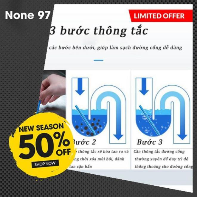 Que thông tắc cống sani sticks đa năng thông minh cho vệ sinh đường ống bồn rửa bát chén tay mặt nghẹt