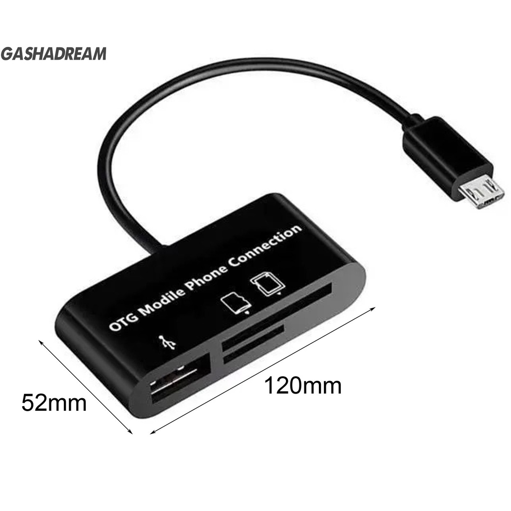 Đầu Đọc Thẻ Nhớ Micro-SD / TF OTG Hiệu Suất Cao Cho Macbook