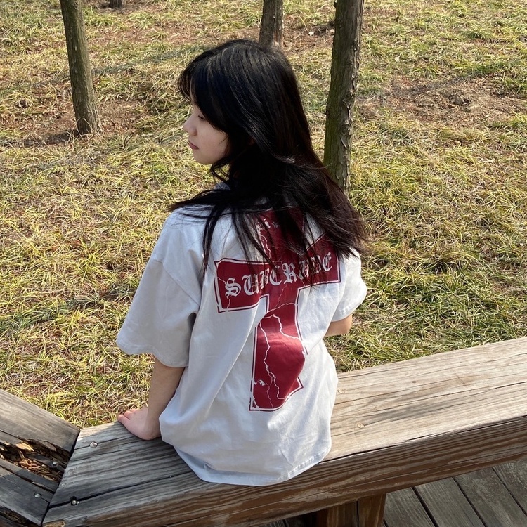 Áo Thun Nữ Ngắn Tay Dáng Rộng Đan Chéo Thời Trang