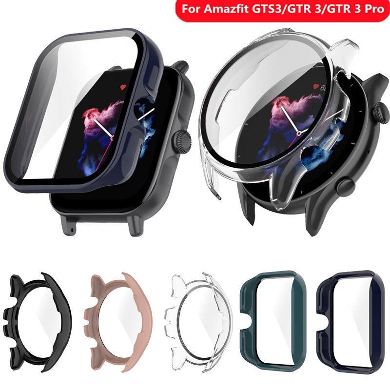 Vỏ bảo vệ màn hình và kính cường lực cho Huami Amazfit GTS3/GTR3/GTR3 Pro