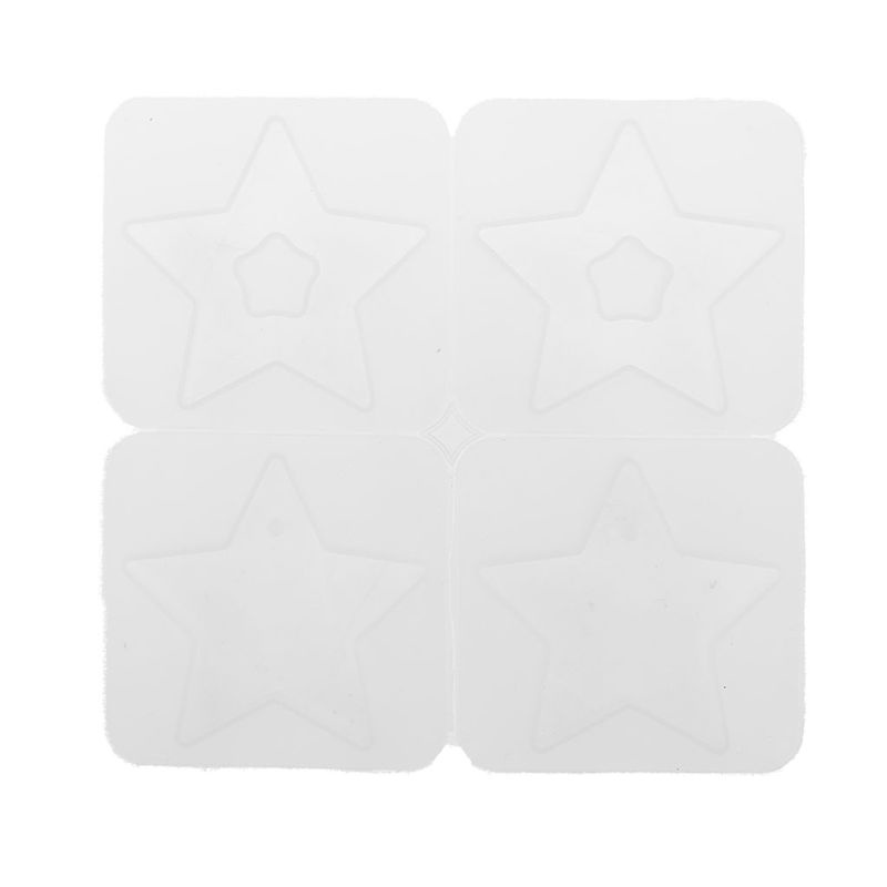 Set 4 Khuôn Silicone Làm Mặt Trang Sức Hình Trái Tim