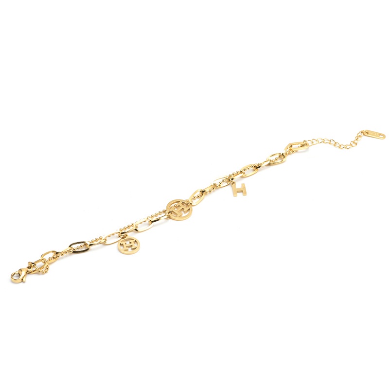 Vòng tay thép titan phong cách Âu Mỹ thời trang cá tính cho nữ