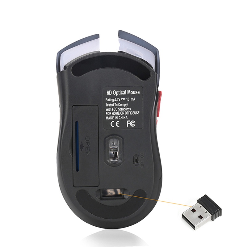 Chuột Quang Không Dây Chơi Game 7200DPI 7200DPI