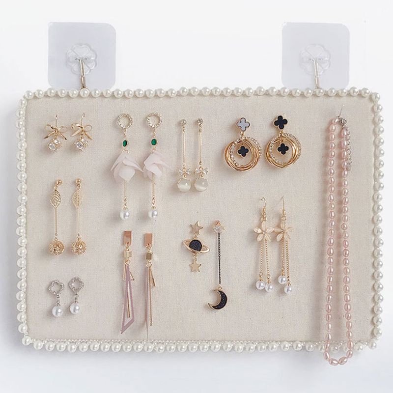 Flgo Giá Đỡ Trưng Bày Trang Sức Bằng Vải Nhung Lanh Sắp Xếp Gọn Gàng