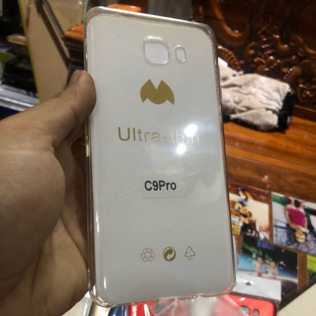 Ốp dẽo samsung C9pro trong suốt