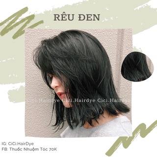 Thuốc nhuộm rêu đen ( tặng trợ , găng tay)