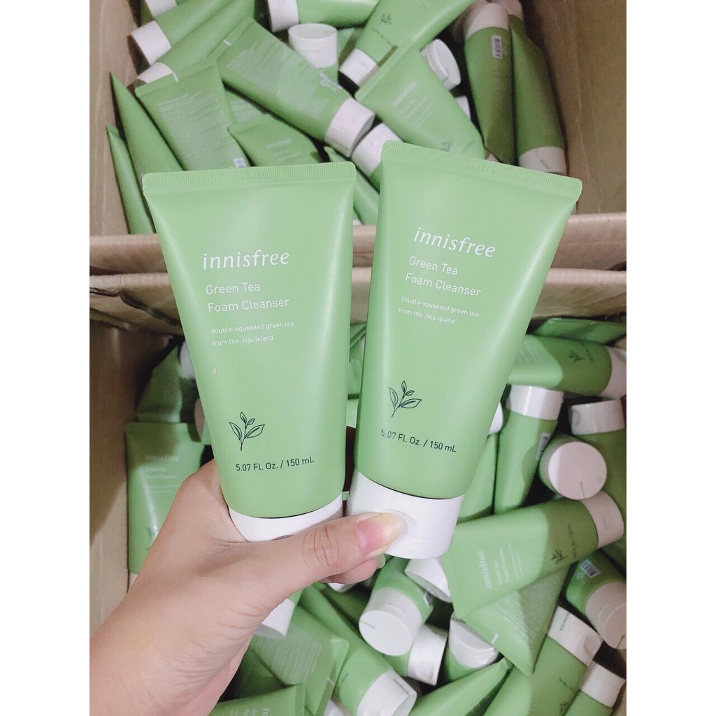 Sữa Rửa MặtTrà Xanh Innisfree Green Tea Cleansing Foam Hàn Quốc