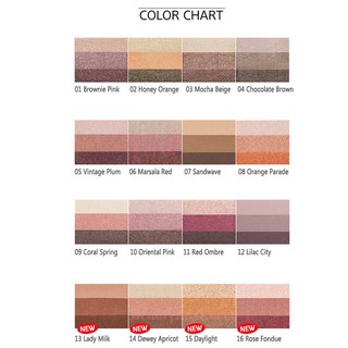 Phấn mắt 3 màu Missha Triple Shadow