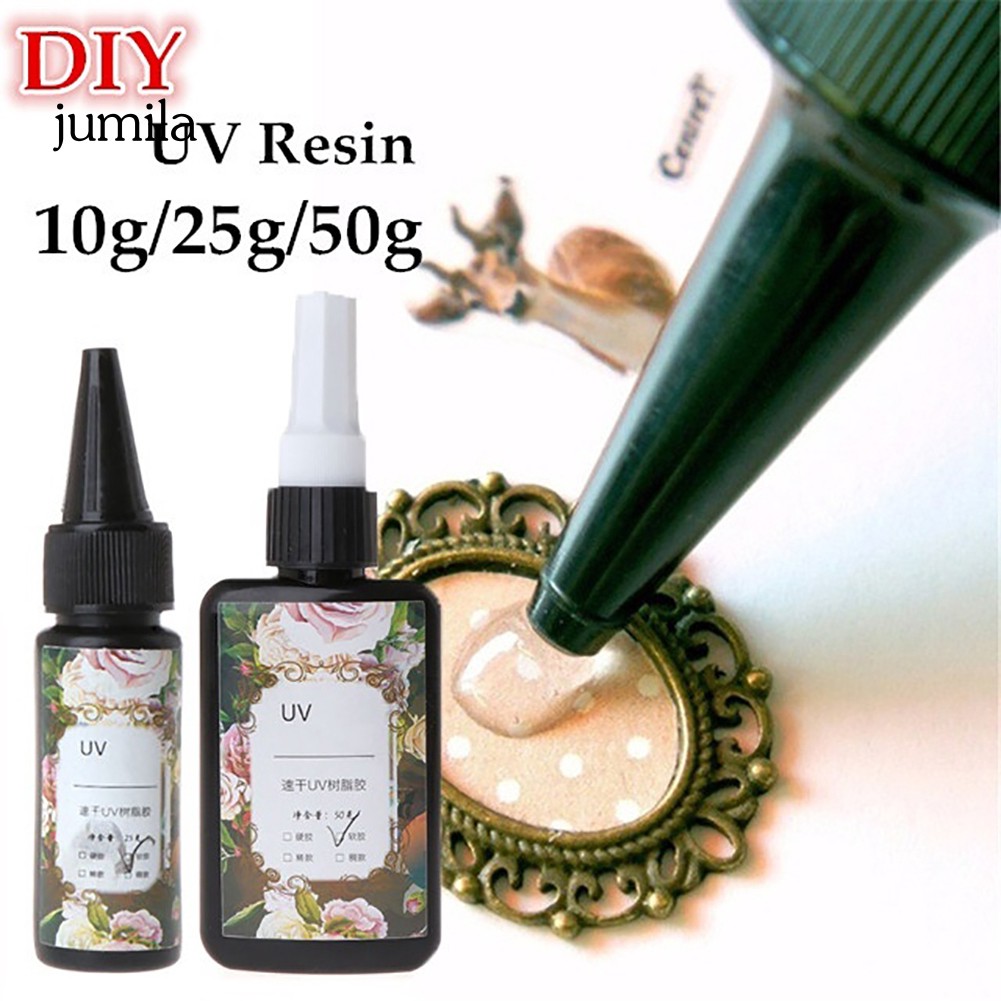 Keo UV dùng làm đồ trang sức thủ công tiện dụng