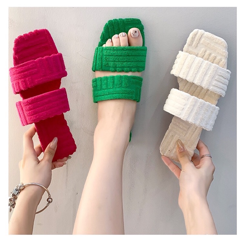 Dép bông quay ngang 2 🪐⭐️⚡️