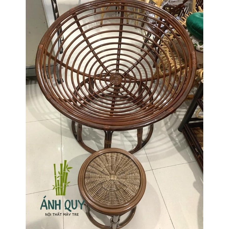 Ghế mây thư giãn PAPASAN, ghế lười bằng mây tự nhiên - Không gian cao cấp, decor trang trí nhà cửa, homestay, quán cafe