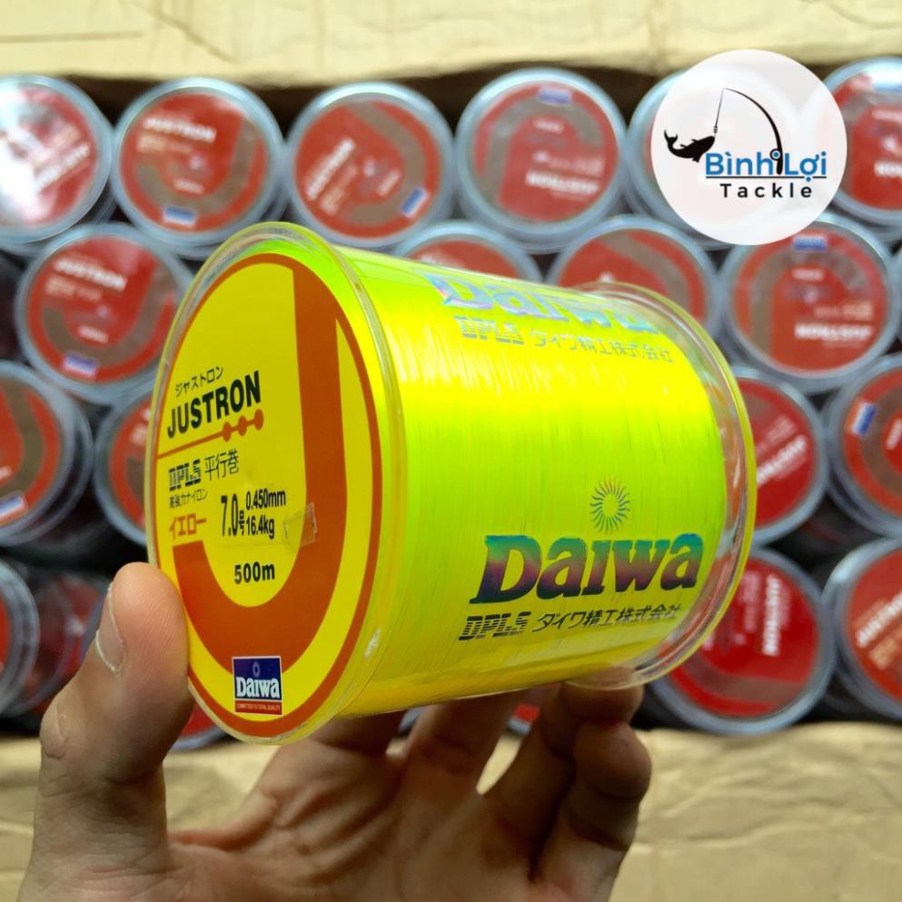 [ FREESHIP ]Dây Cước Câu Cá Siêu Bền Daiwa Justron Dài 500m ( Có Đủ Màu, Đủ Size ) – Dây Cước Câu Cá Nhật Bản