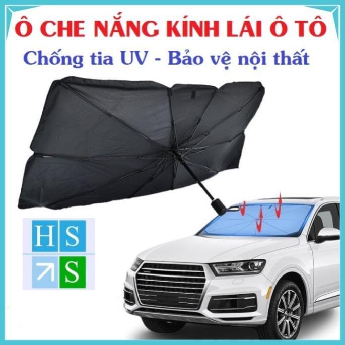 Ô DÙ CHẮN NẮNG KÍNH LÁI Ô TÔ xe hơi bảo vệ nội thất chống tia UV giảm nhiệt độ xe hiệu quả và tiện dụng -HS Shop Thủ Đức