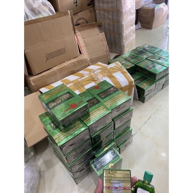 Dầu gió nước xanh 2 nắp Singapore