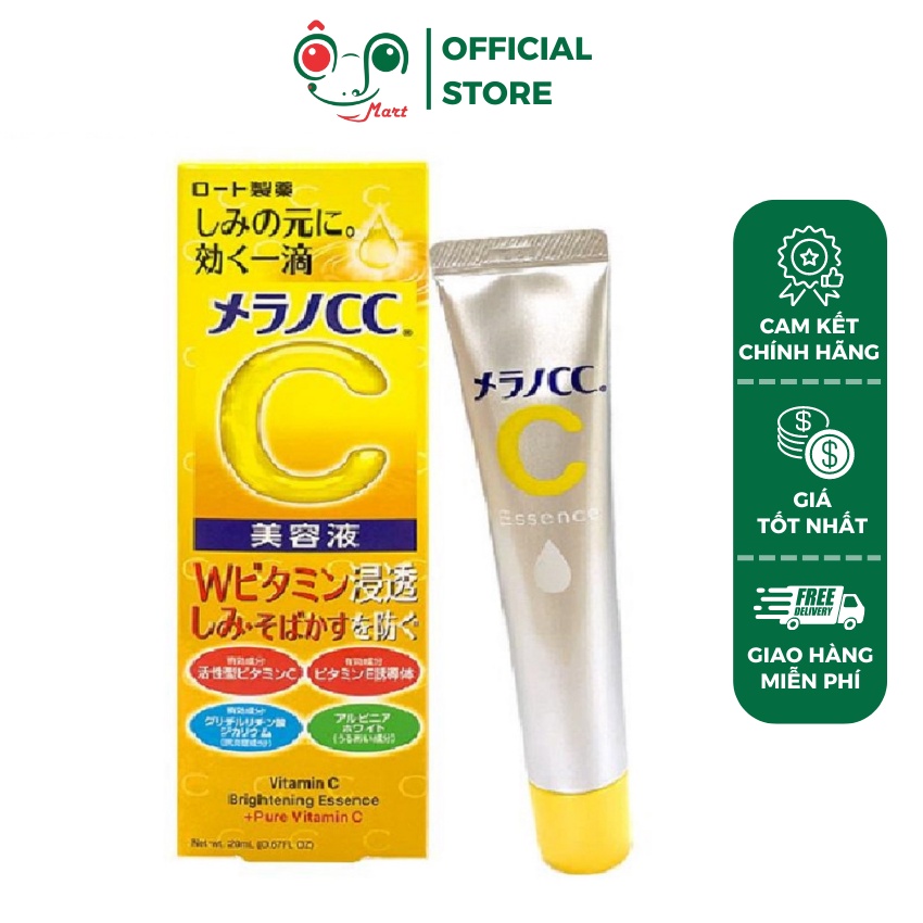 Tinh chất dưỡng trắng da,  chống thâm nám Serum Melano CC Whitening Essence 20ml