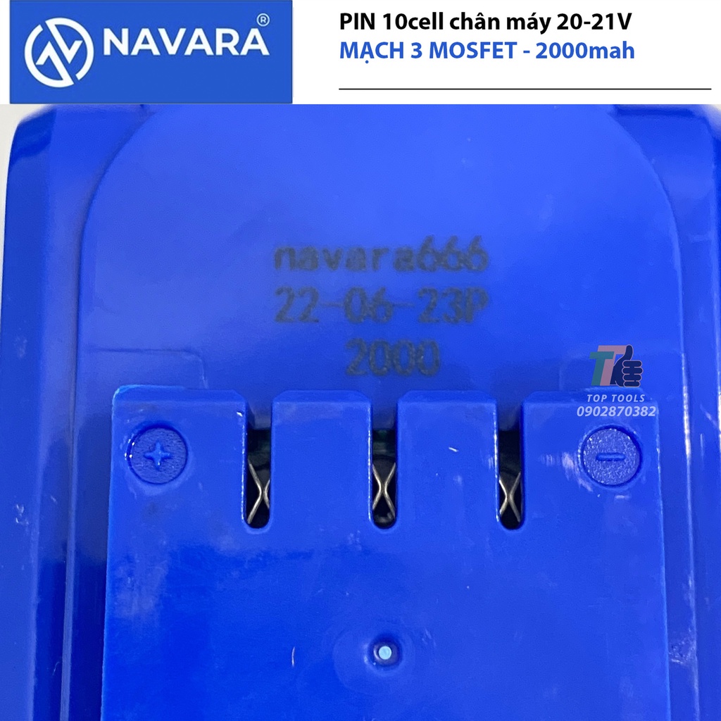 Pin máy khoan, pin máy siết bulong, Pin 10cell 21V mạch 3 mosfet