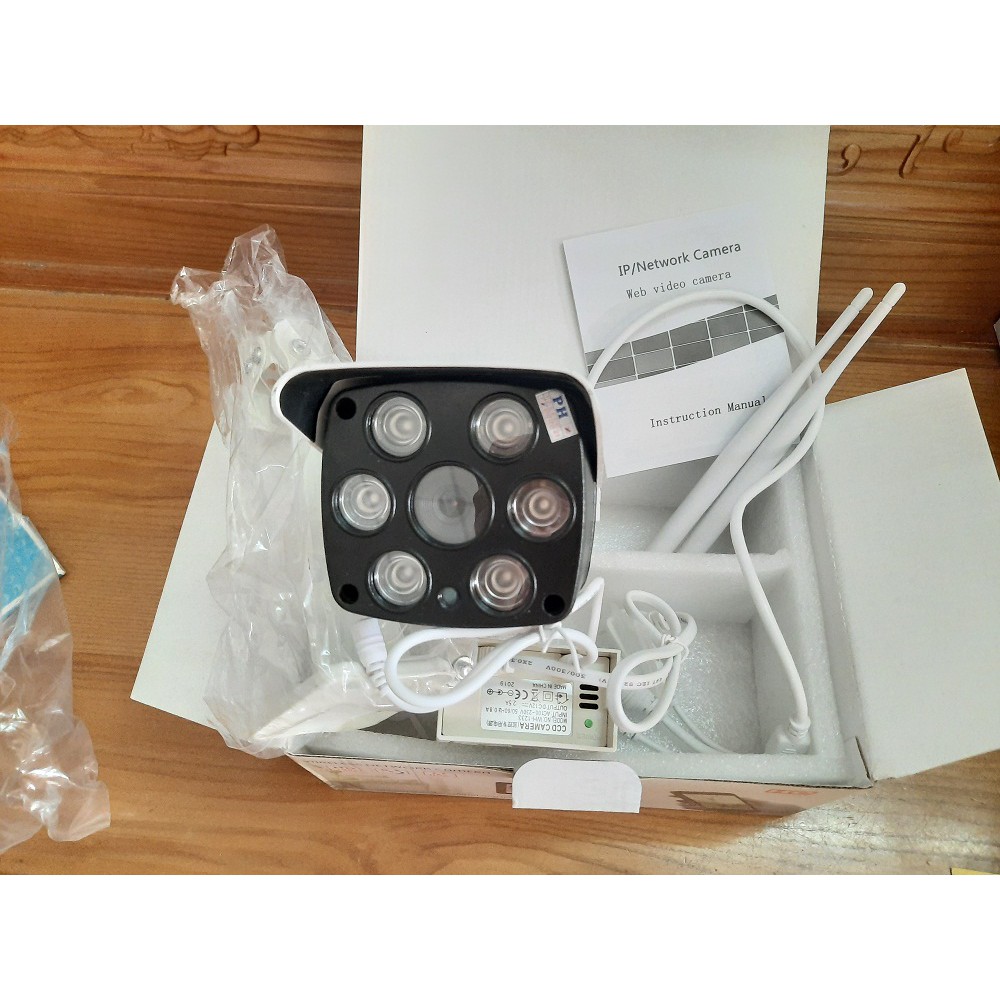 Camera ngoài trời - Camhi 1080P 2.0MP- Chống nước, đàm thoại 2 chiều, Màu sắc ban đêm, bảo hành 12 tháng