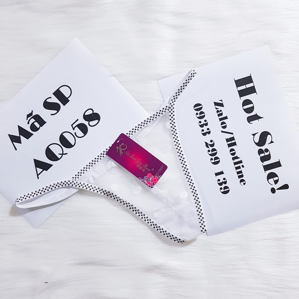 Quần lót lọt khe chấm bi - quần lót nữ sexy AQ058 | BigBuy360 - bigbuy360.vn