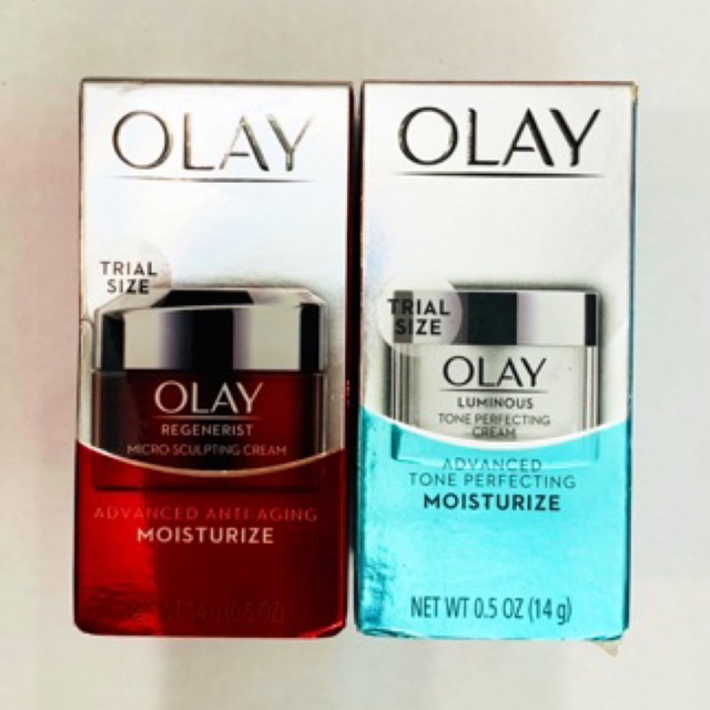 Kem chống lão hóa Olay Luminous &amp; regenerist mini (trial size 14g)