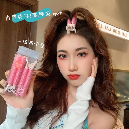 set 2 Kẹp phồng chân tóc, lô cuốn tự dính tóc