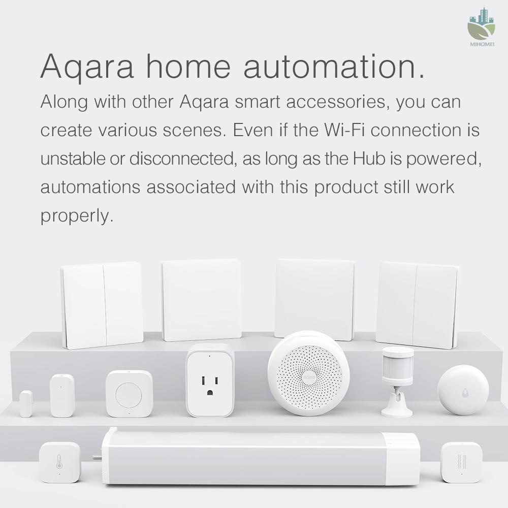 M Aqara Temperature Humidity Sensor Real-time Temperature and Humidity Detection WiFi Remote Automatic Zigbee Wireless for Smart Home Work with Android iOS APP WSDCGQ11LM