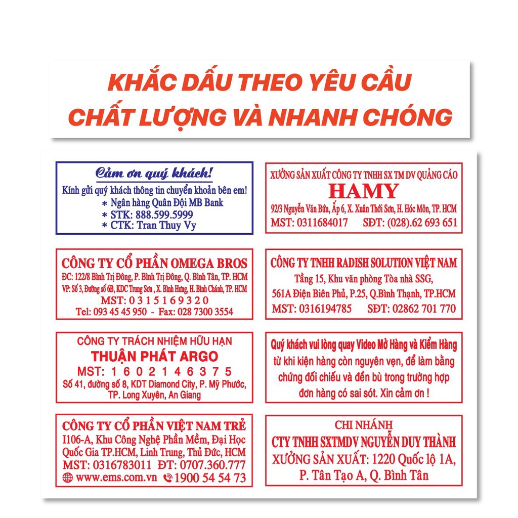 Con Dấu Shiny S830 - 75x38mm