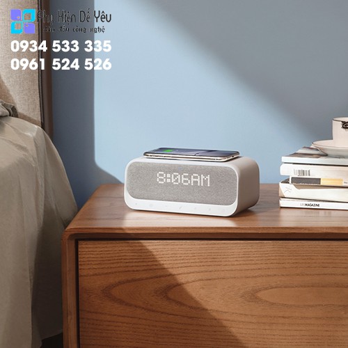 Đồng hồ báo thức tích hợp sạc và loa không dây - Anker Wakey