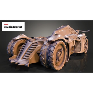 File in 3D Batmobile