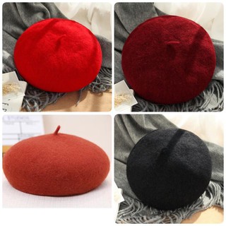 Mũ nồi beret có dây rút chất đẹp
