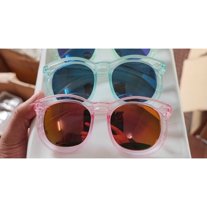 Mắt Kính Tráng Gương 2 Gọng Sành Điệu Cho Bé Trai Bé Gái