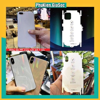 Miếng Dán PPF Full Viền Trong Tự Phục Hồi Trầy Xước Mặt Sau Dành Cho Iphone