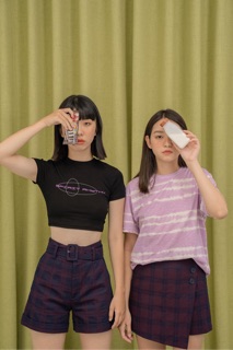 Áo croptop libe rubies pull&bear