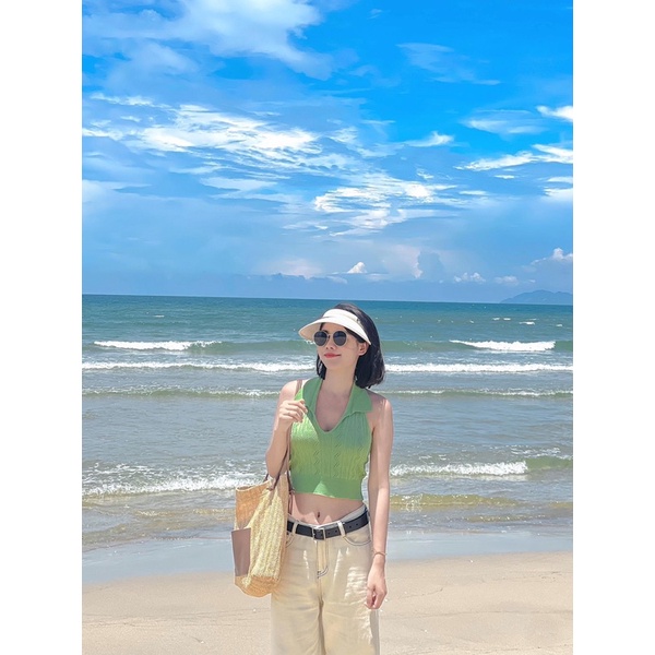 Túi Làn Cói Mềm 2 Quai Kèm Ví Da 7045#