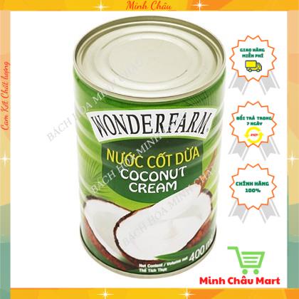 Nước cốt dừa Wonderfarm 160ml- 400ml