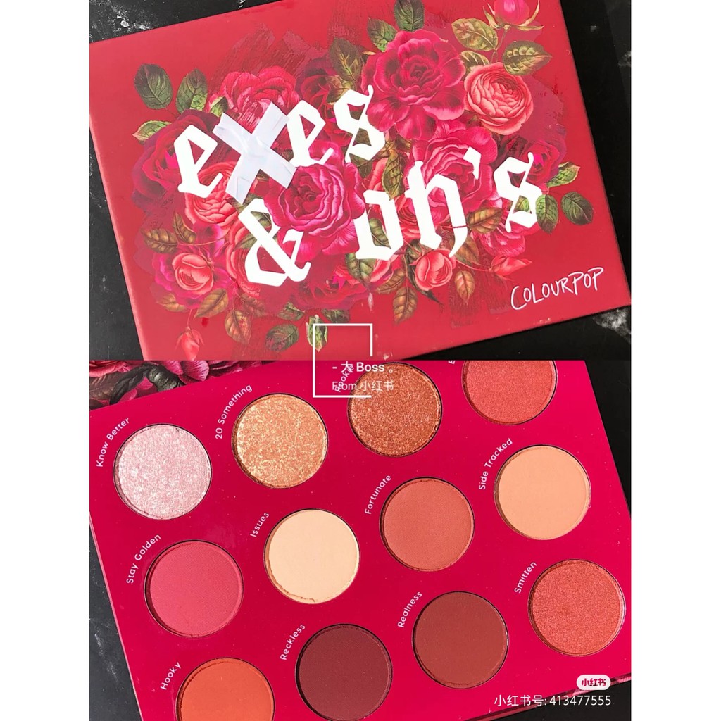 Bảng mắt Colourpop Exe's & Oh's