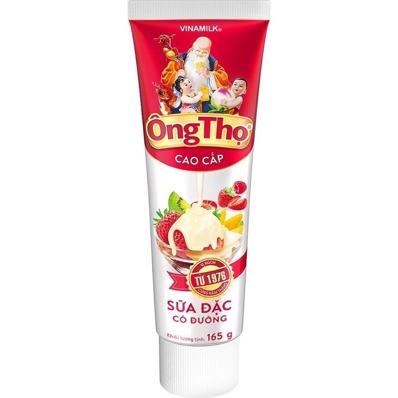 TUÝP SỮA ĐẶC ÔNG THỌ 165G VINAMILK