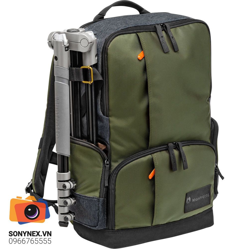 Balo máy ảnh Manfrotto Street Medium Backpack | Xanh | Chính hãng