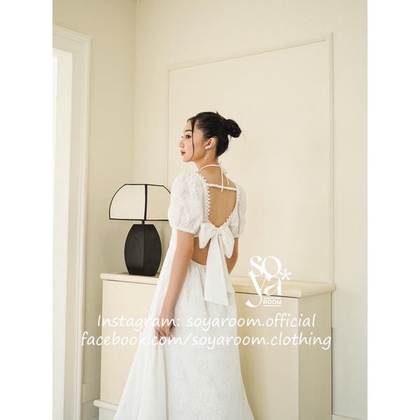 Đầm Xô Hoa Chìm - Baby Cloud Dress