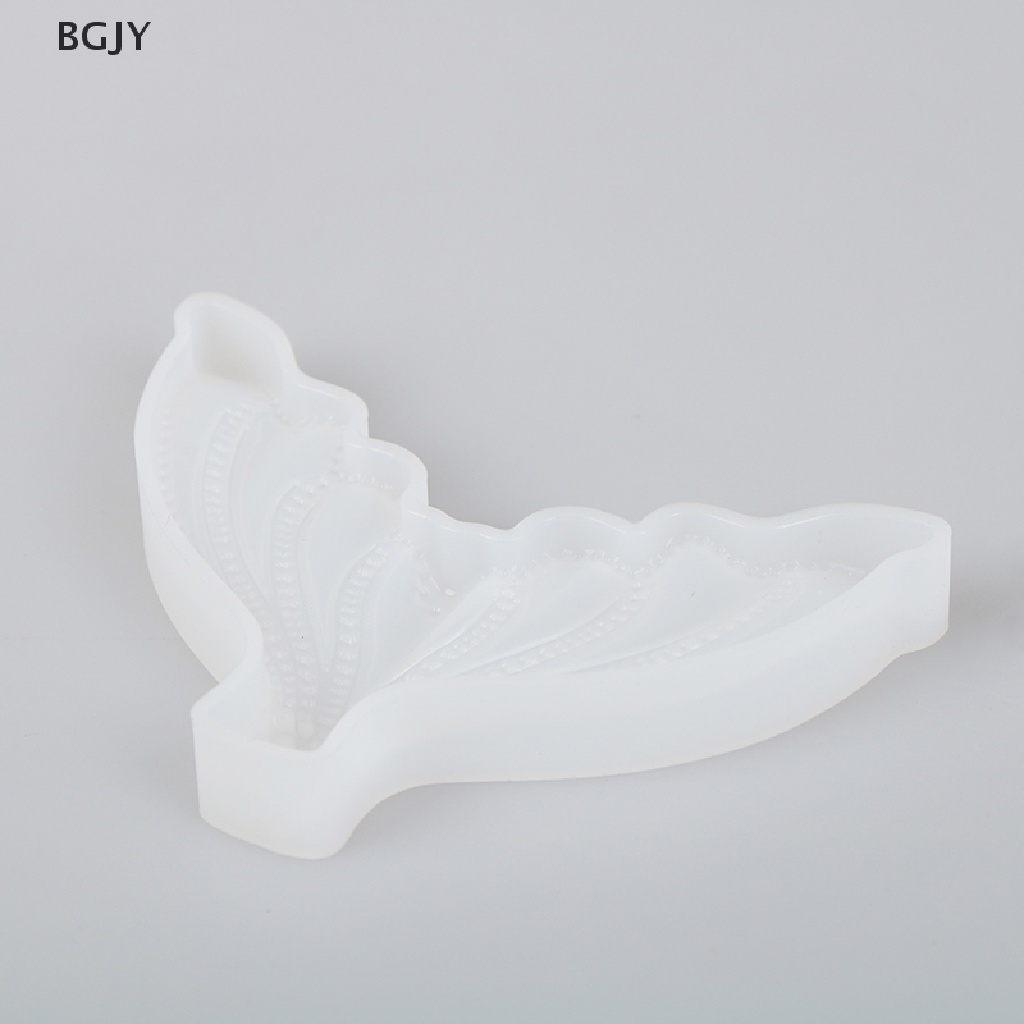 BGJY Fairy Mermaid Tail Scale Silicone Fondant Mould Beach Animal Cake Icing Mold NEW