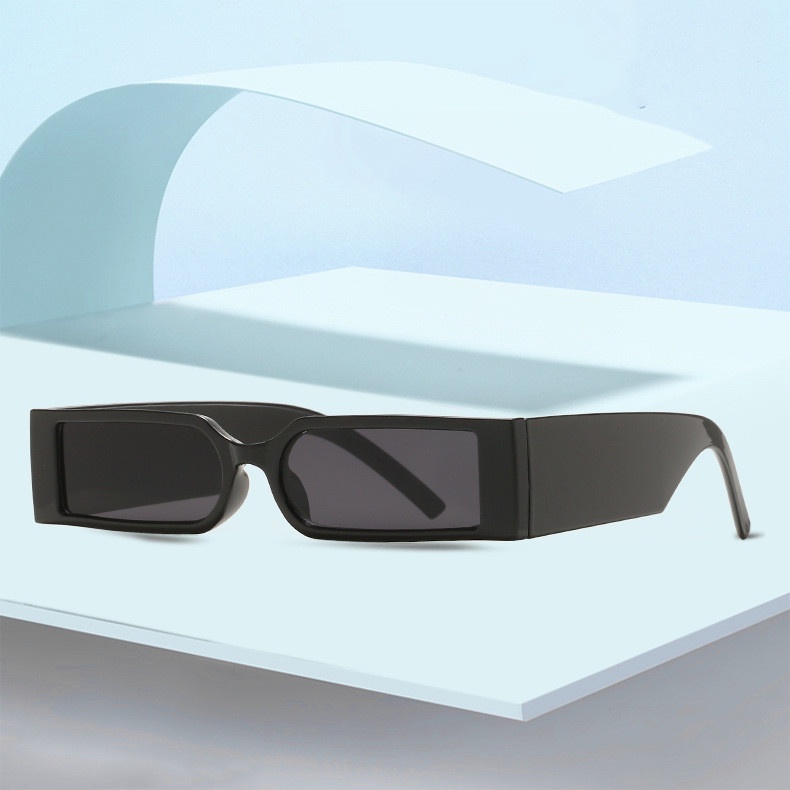 Kính Mát Phân Cực Chống Tia UV Hình Chữ Nhật Nhỏ Thời Trang Cho Nam Nữ