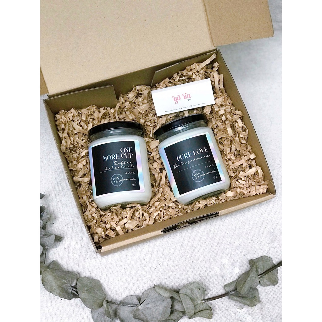 (Dịch Vụ) Gói quà bằng hộp gài kèm giấy vụn, hoa lá khô vintage - Khuyến khích ship qua Now/Grab | BigBuy360 - bigbuy360.vn