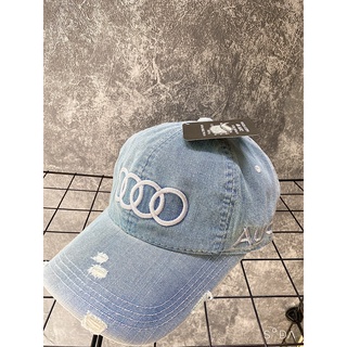 Mũ Lưỡi Trai Jean Thêu Logo Audi❤️Freeship❤️ Nón Lưỡi Trai Đẹp