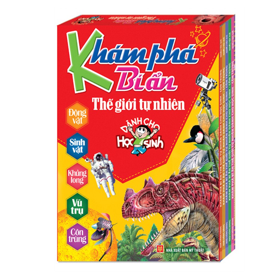 Sách - Combo Khám Phá Bí ẩn Thế Giới Tự Nhiên (5 Cuốn) - Minh Long